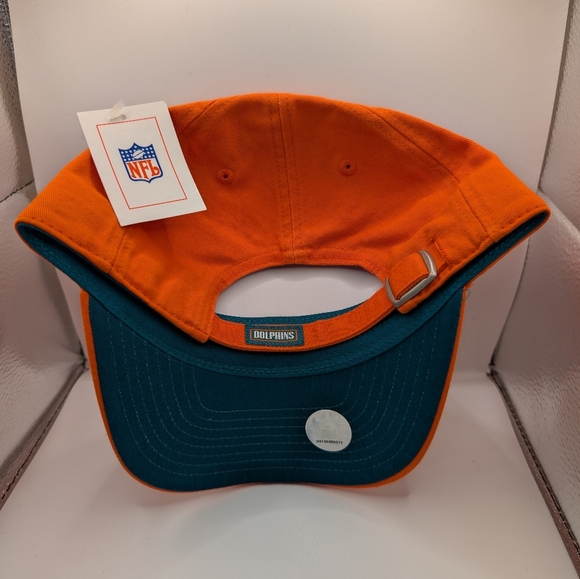 Miami Dolphins Orange Baseball Cap - Picture 2 of 2